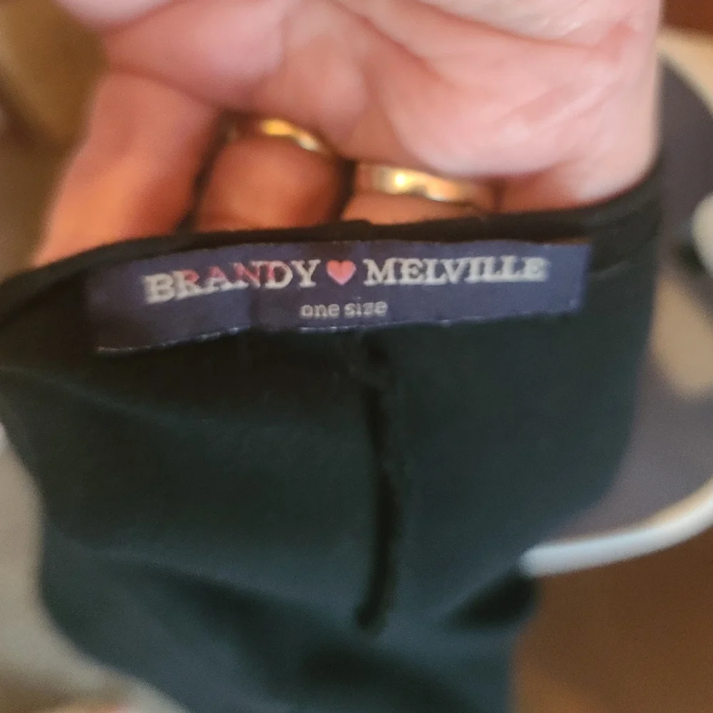 Brandy Melville sleevless black tunic/dress one size fits most - Picture 4 of 4